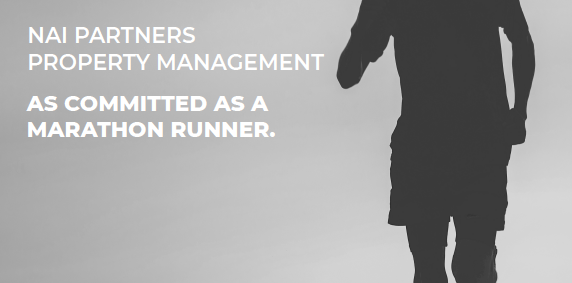 NAI Partners Property Management. As committed as a marathon runner. Partners Real Estate