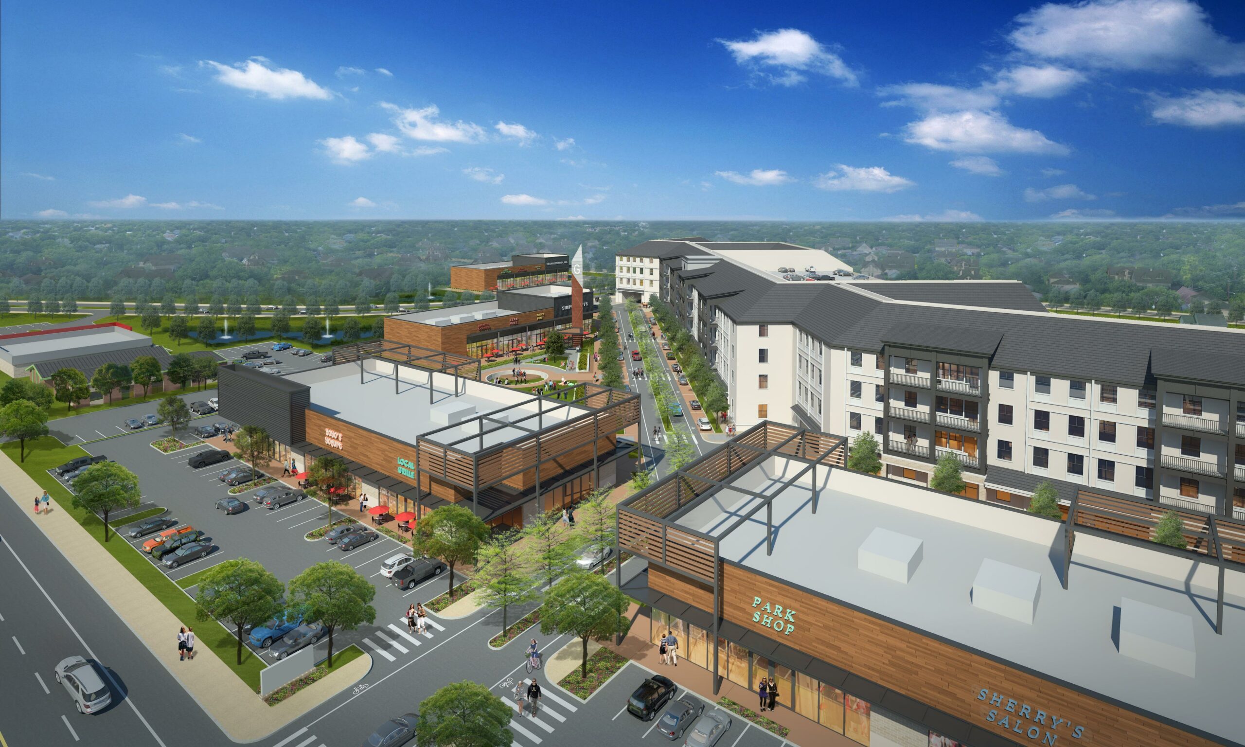 Novak acquires approximately six acres from Partners to create apartment anchor for The Commons At Rivery, a new mixed-use development at the gateway to Georgetown, TX.